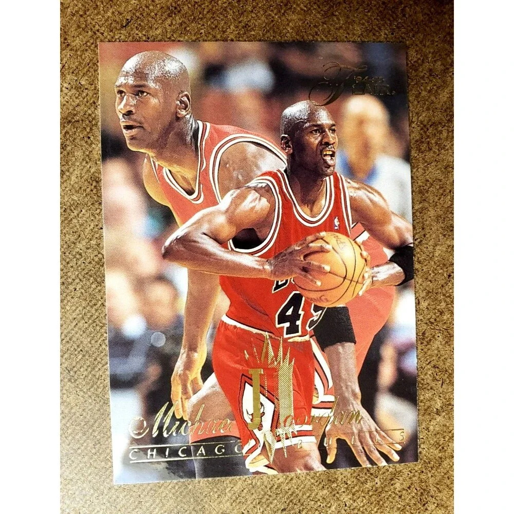 1994-95 Flair MICHAEL JORDAN NBA Basketball Trading Card 326 Chicago Bulls H.O.F