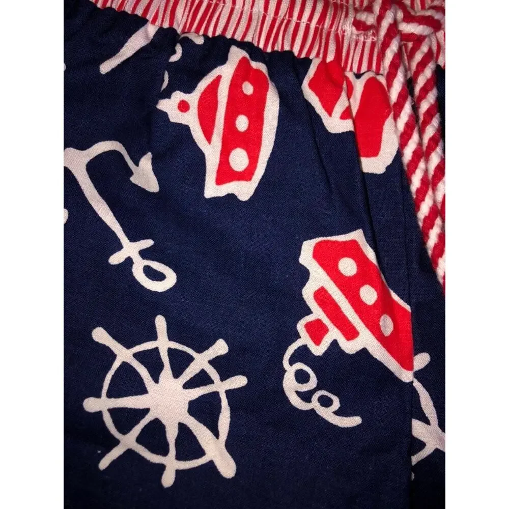 Hang Ten elastic drawstring
