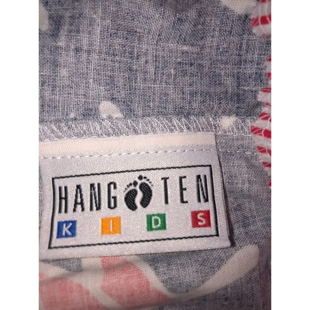 Hang Ten elastic drawstring