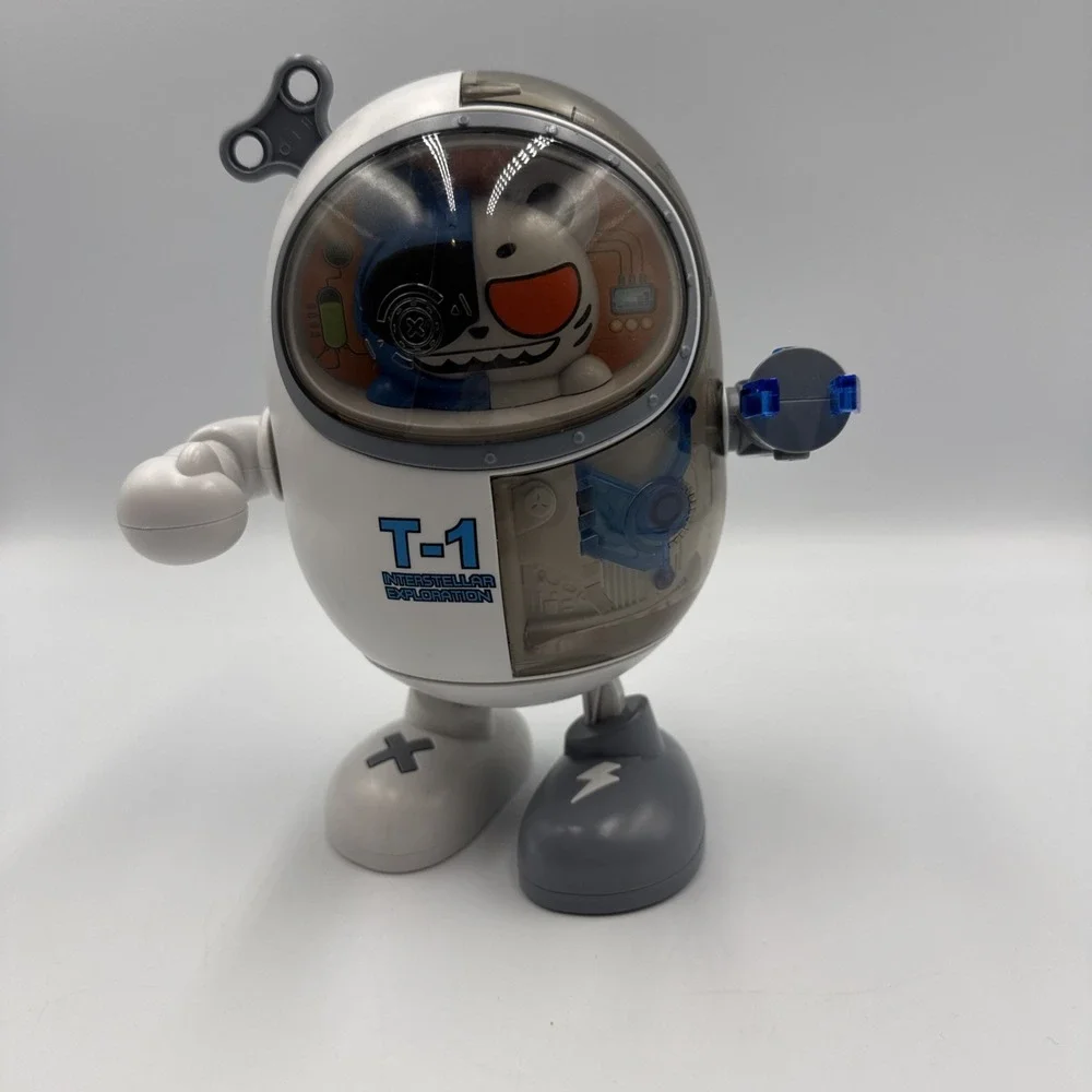 T-1 Interstellar Cat Robot Plays Music And Dances Obstacle Avoidance