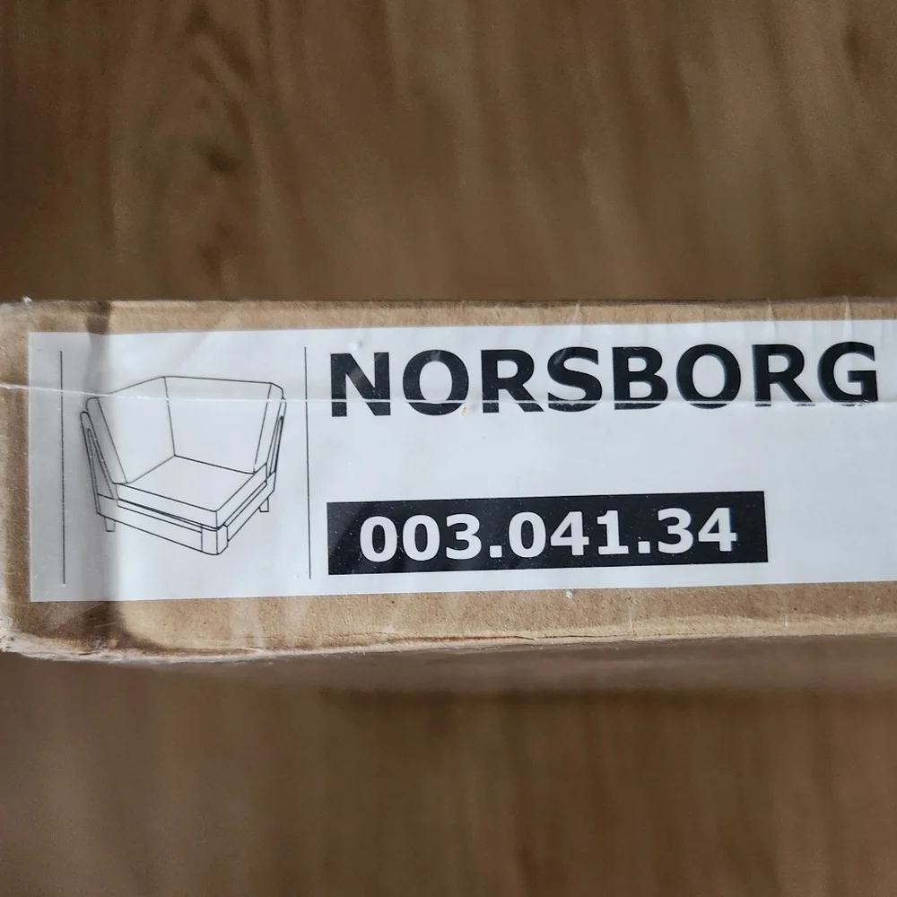 IKEA NORSBORG Corner Section Cover 003.041.34 Edum Light blue