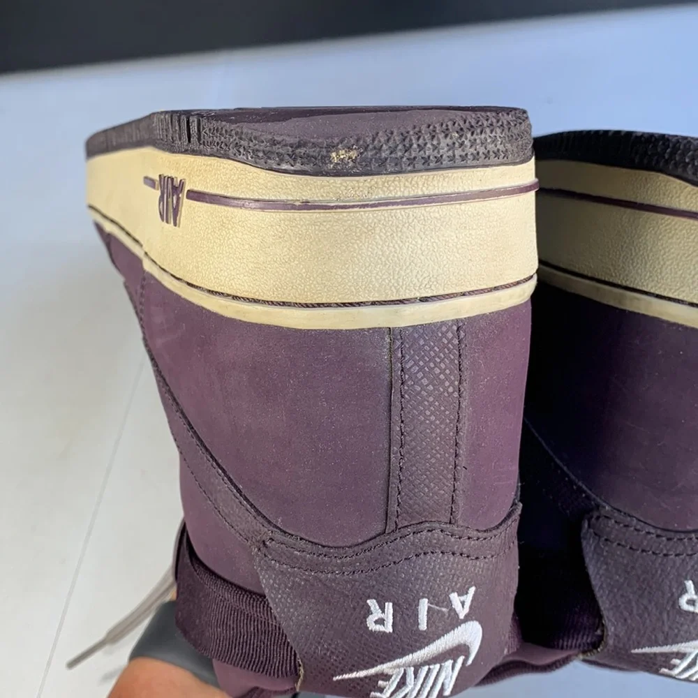 Nike Air Force 1 High ’07 Men’s Size 12 Port‎ Wine Suede Basketball Sneakers