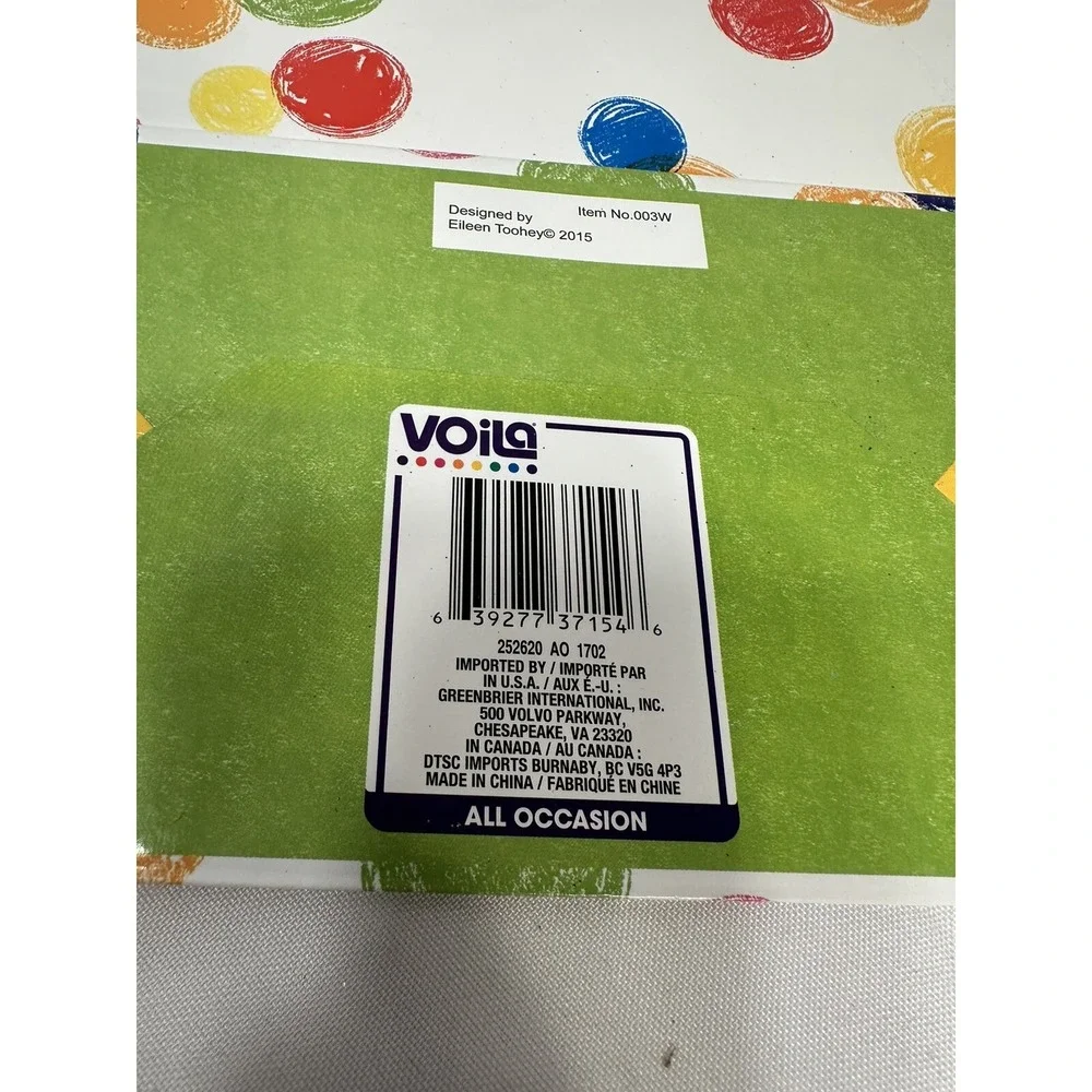 Voila gift bag