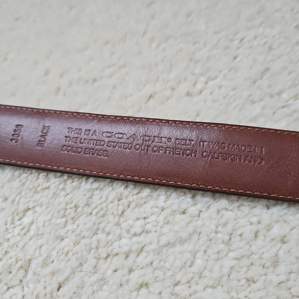 Coach elegant belt