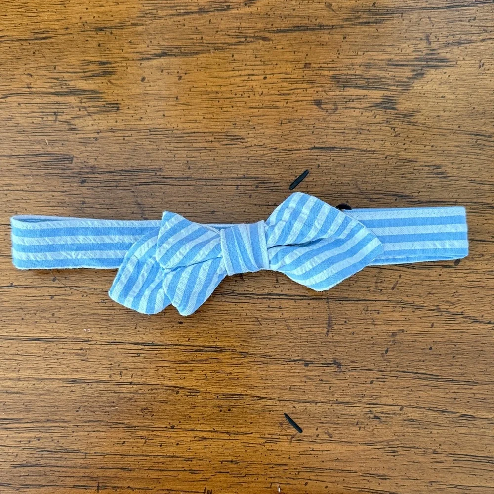 Crewcuts Light Blue Striped Kids Tie