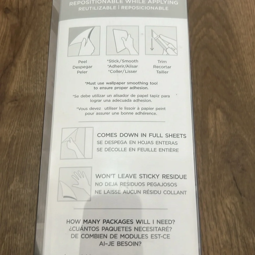 N/A peel stick