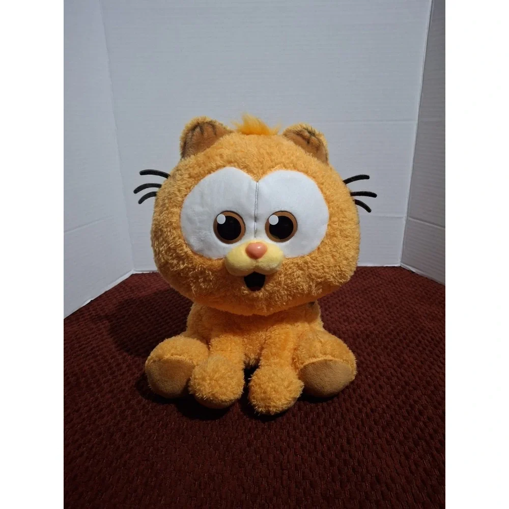 Garfield the Movie Plush Garfield Kitten Meows Sitting 2023 Animagic  10