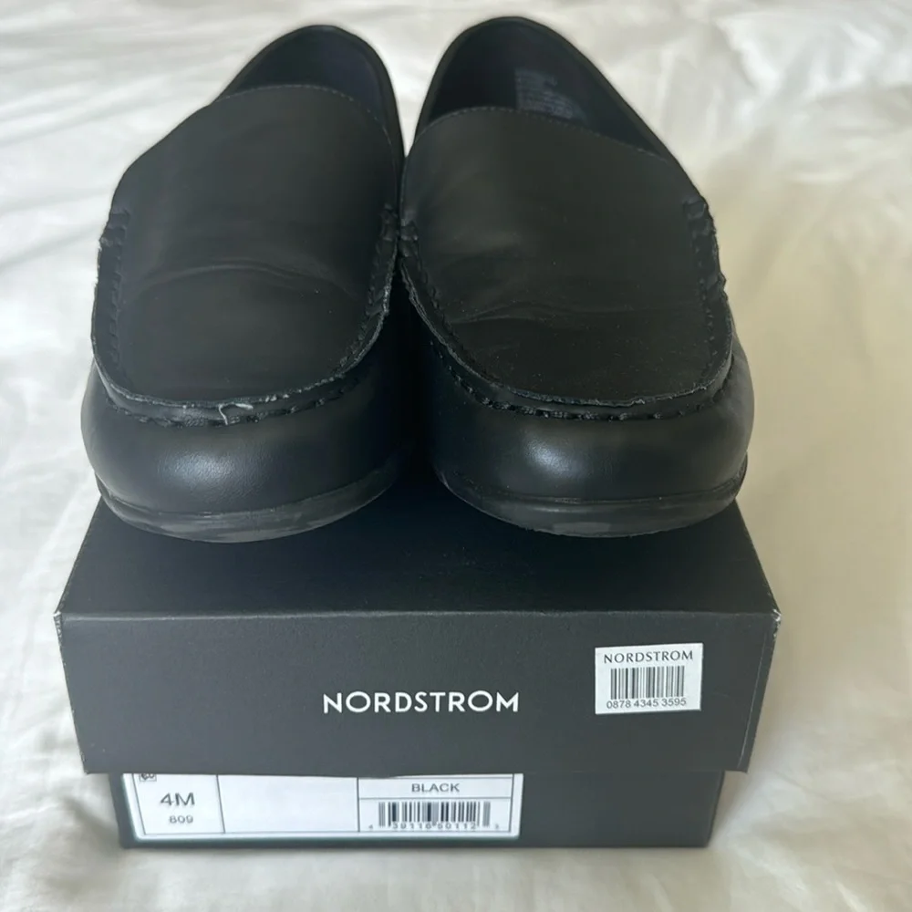 Nordstrom Kids Black Dress Shoes