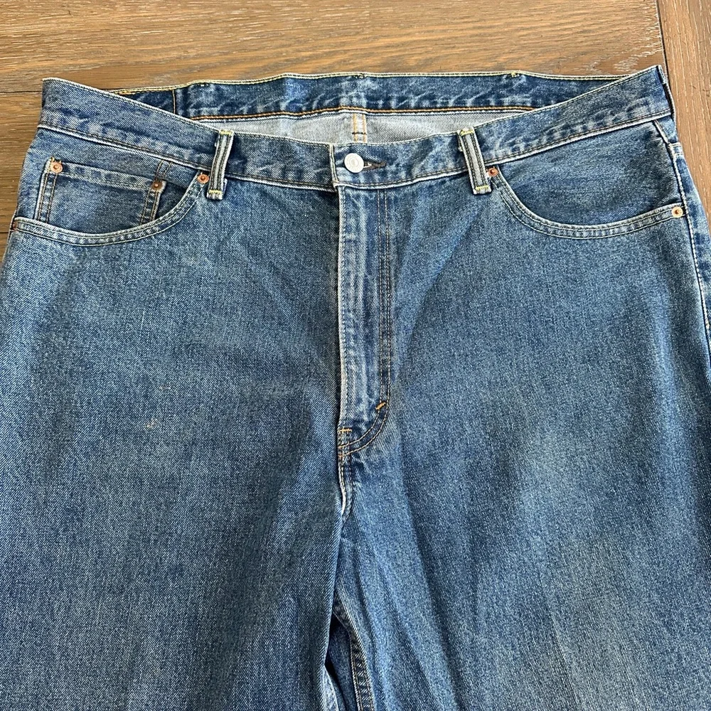 Levis or worn