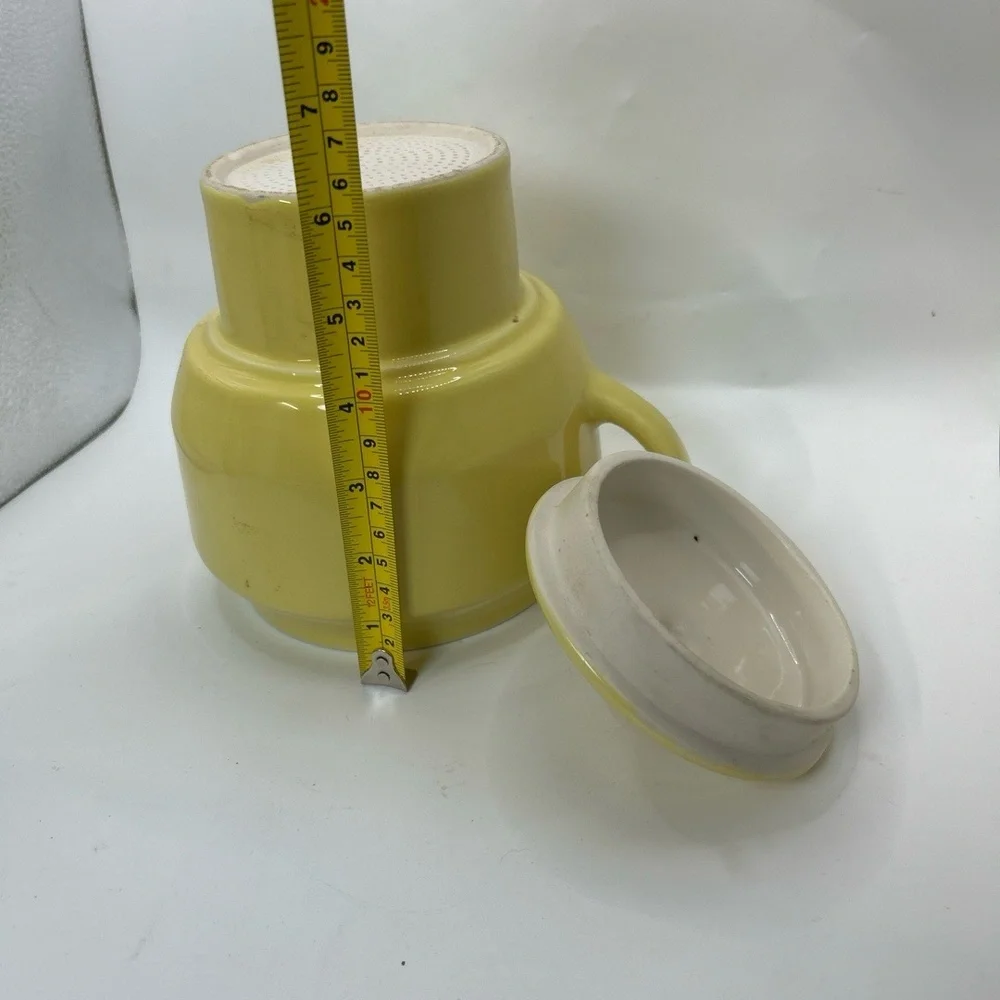 N/A yellow ceramic