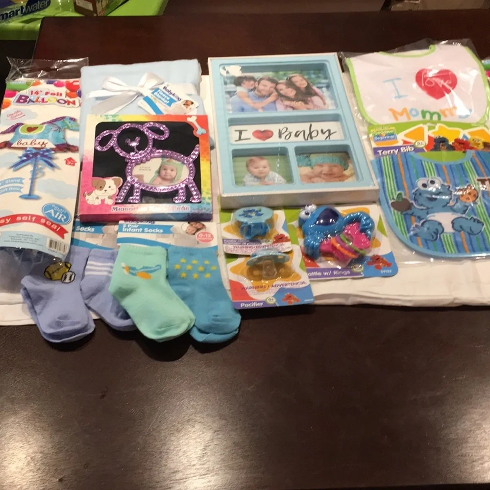 BIbs baby boy socks 14 Pieces