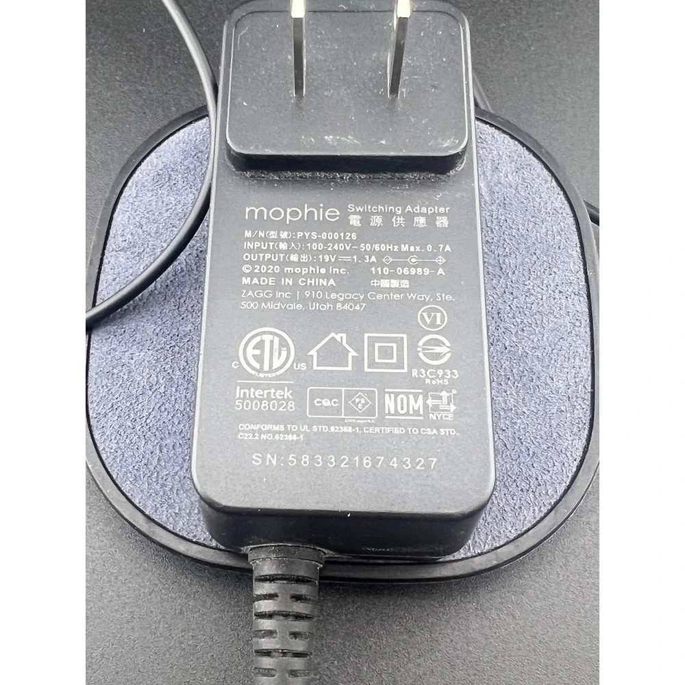 mophie wireless charging