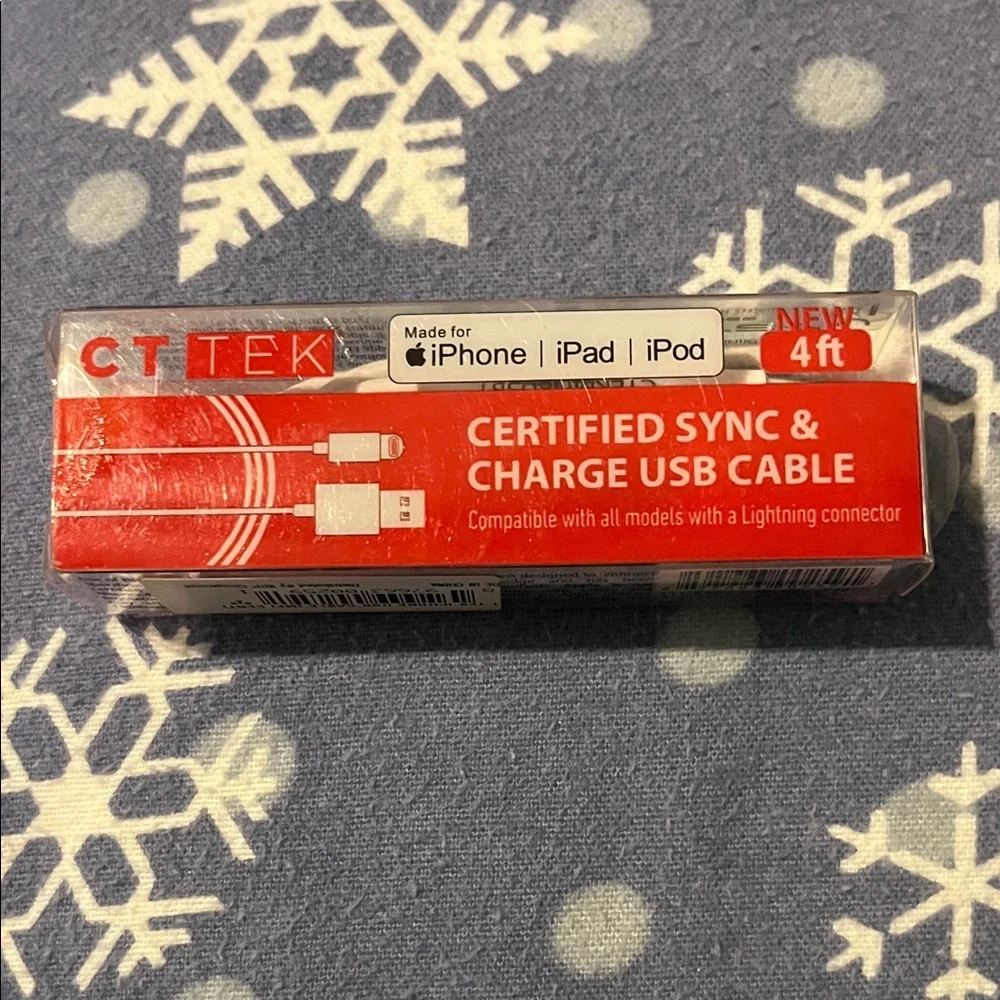 Red Certified Sync & Charge USB Cable