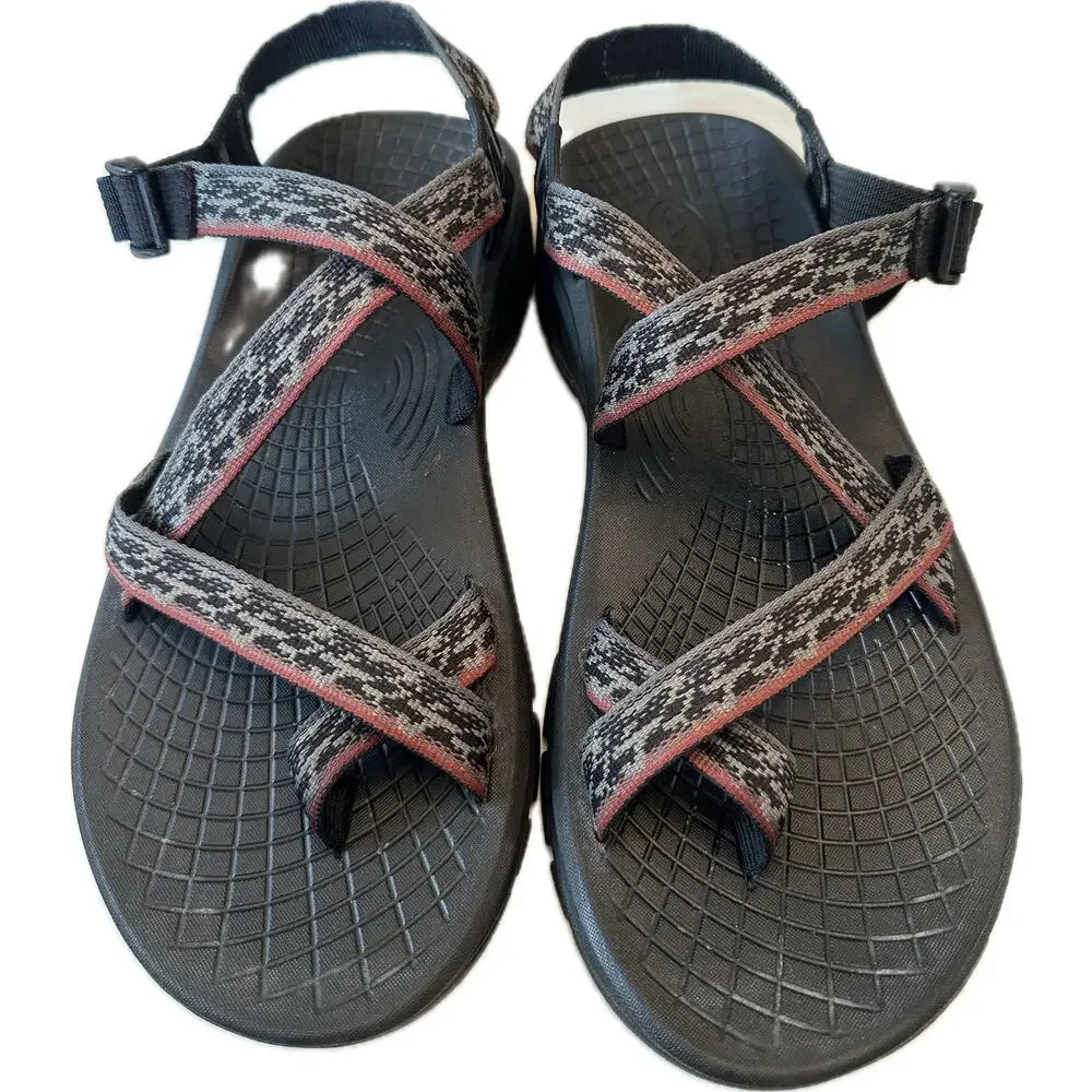 Men’s Chaco Z/1 Classic Black Gray Adjustable Sandals Size 13