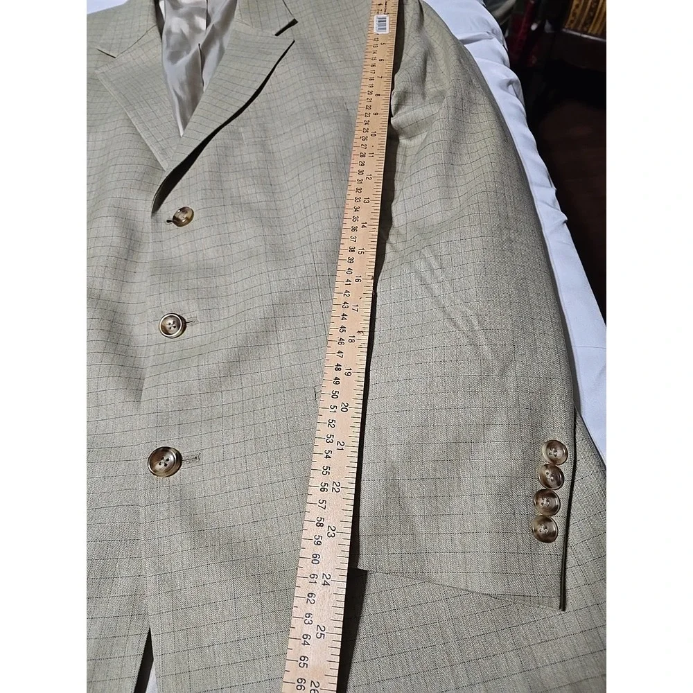 Nautica tan plaid