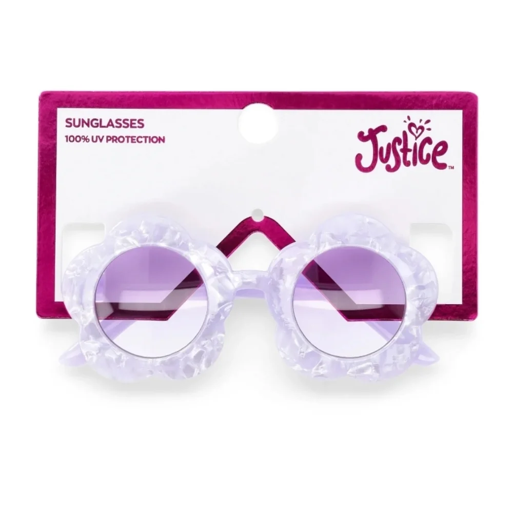 Justice chic purple