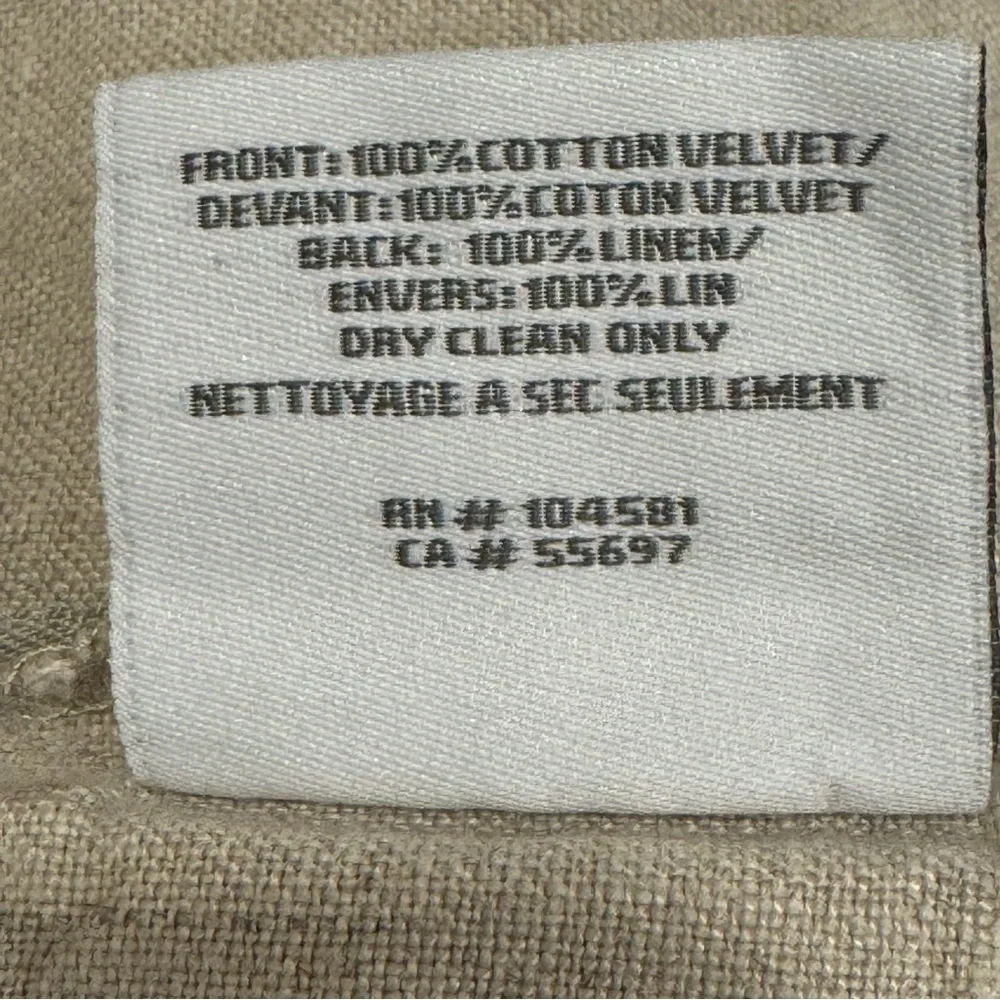 RH Velvet / Linen Pillow Cover 13”x30”