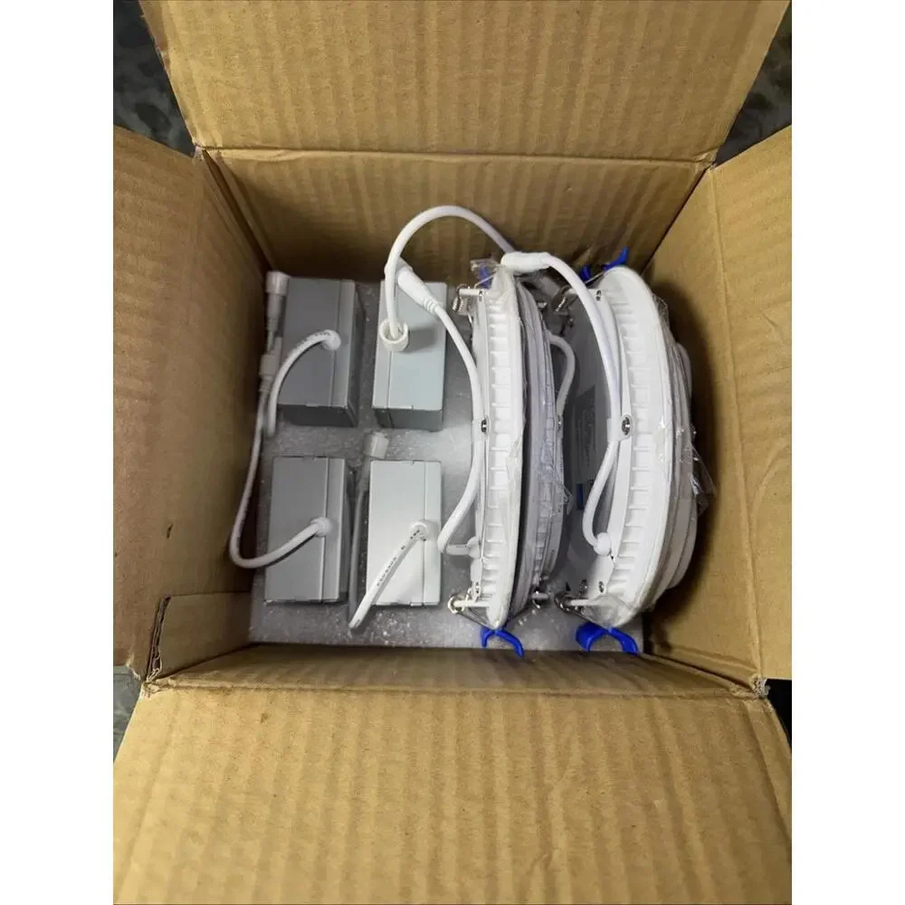 Ensenior 4 Pack 6 Inch 5000k LED Recessed Light, Dimmable, Daylight