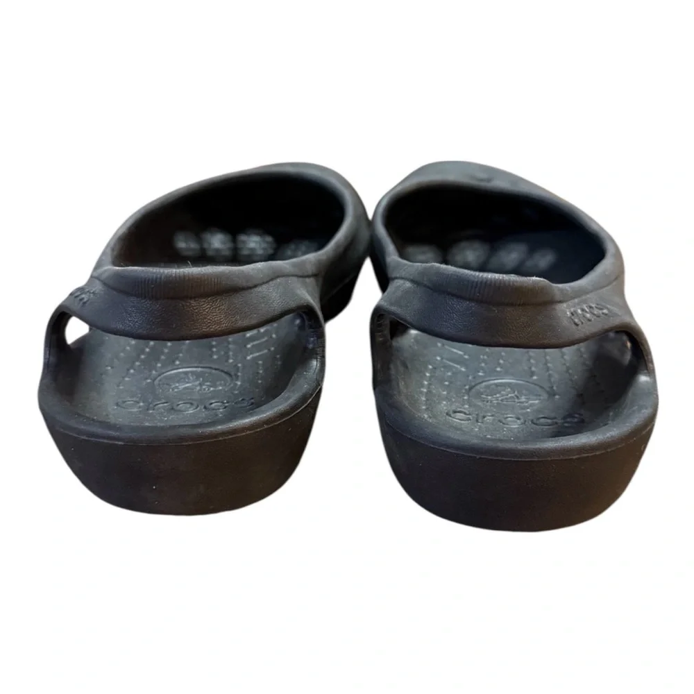 Crocs Malindi Slingback Ballet Flats Women’s Size 10 Black