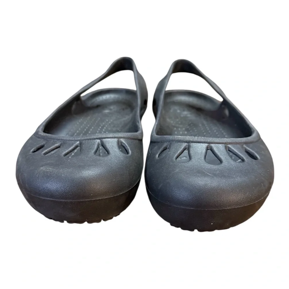 Crocs Malindi Slingback Ballet Flats Women’s Size 10 Black