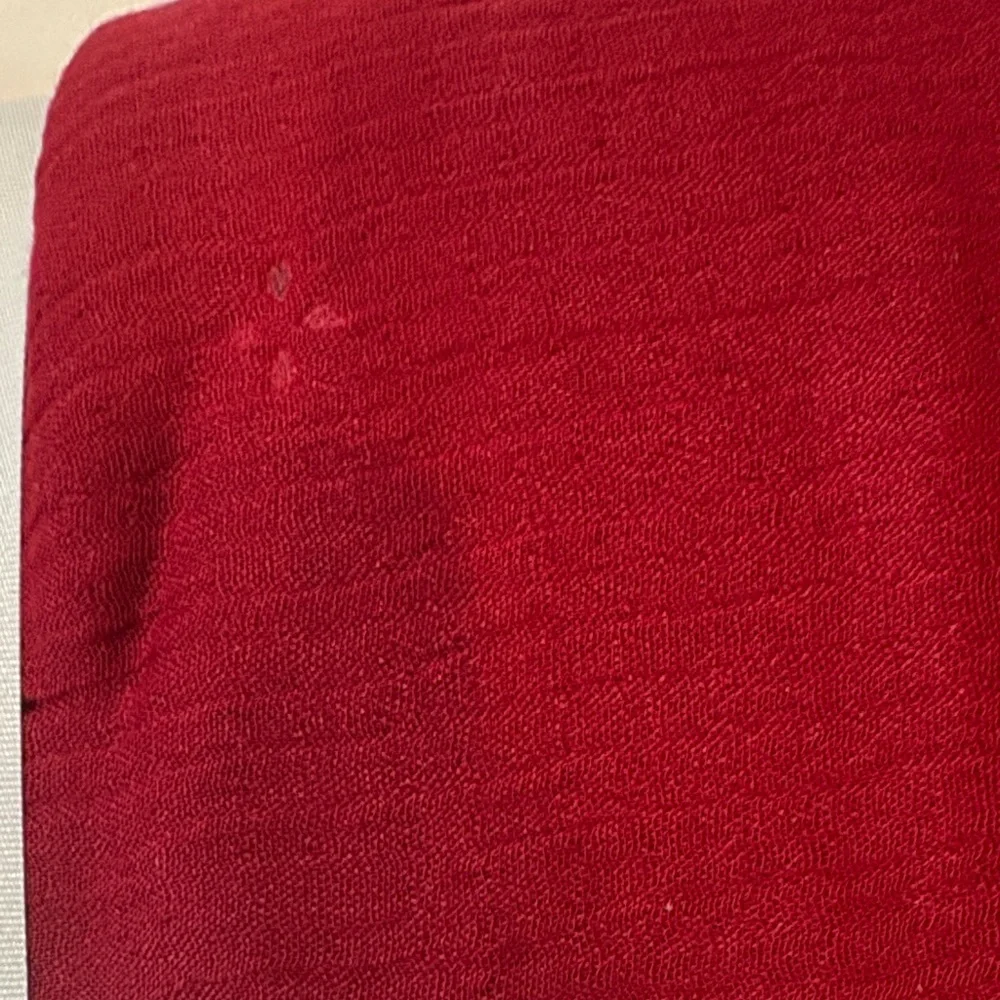 Threshold Crimson 100% Recycled Polyester Throw Blanket - NWT