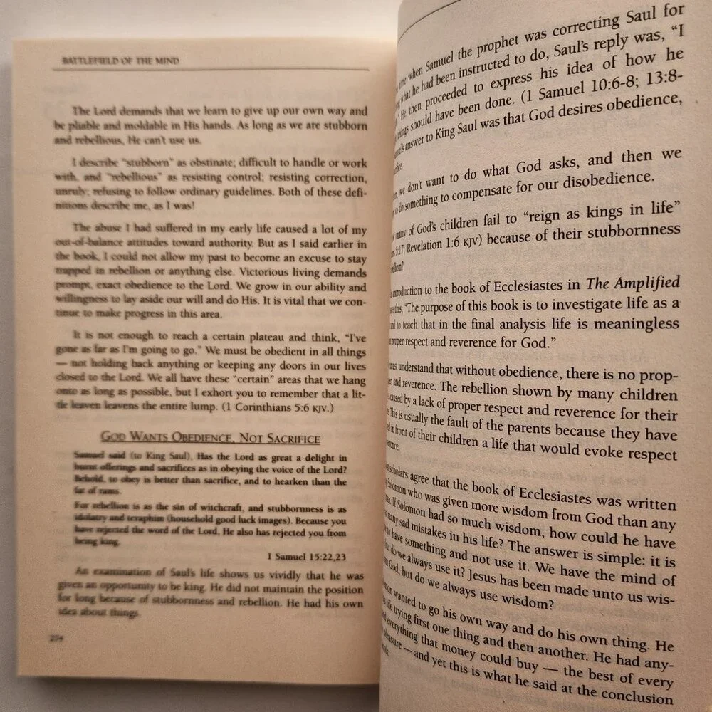 Joyce Meyer war raging