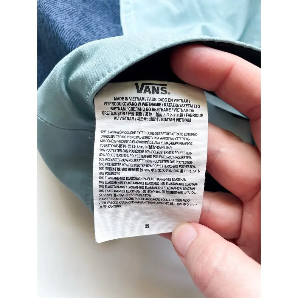 Vans excellent unlined