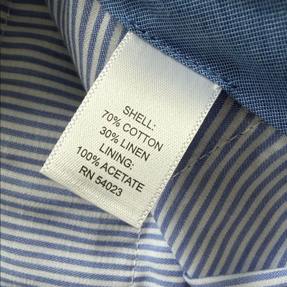 Banana Republic blue white