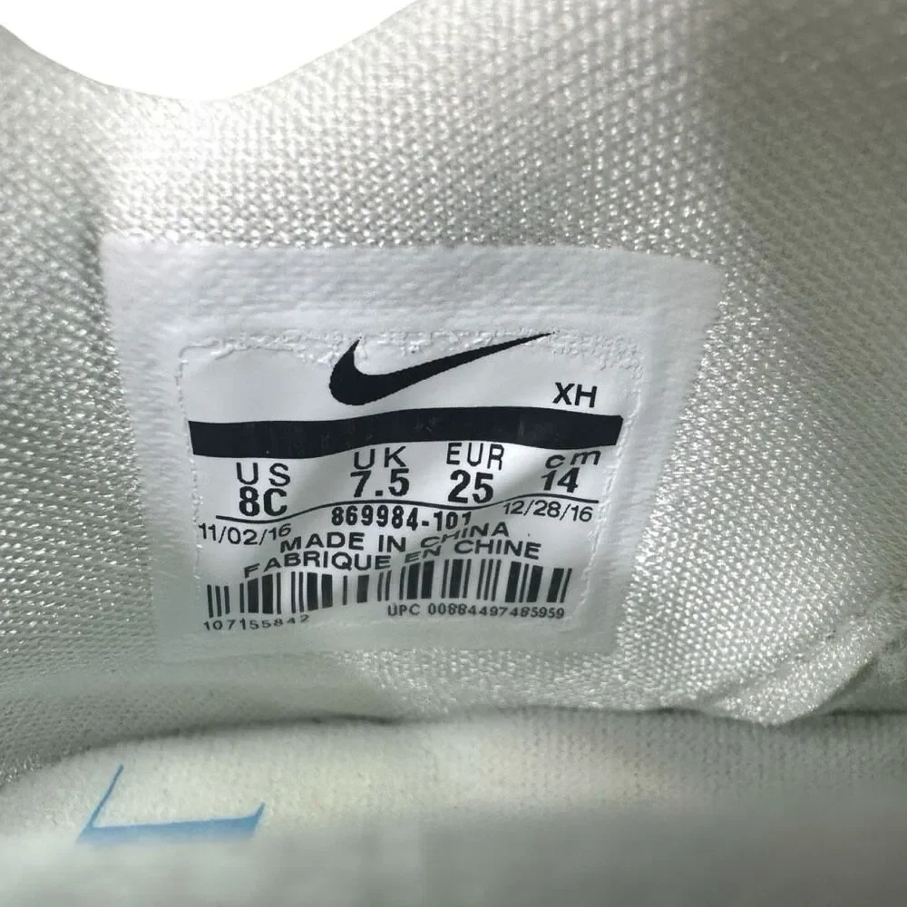Nike Kyrie 3 (TD) - Size 8c - Ivory/Pale Grey-Light Bone