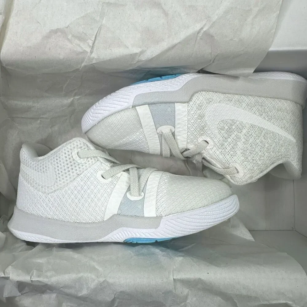 Nike Kyrie 3 (TD) - Size 8c - Ivory/Pale Grey-Light Bone