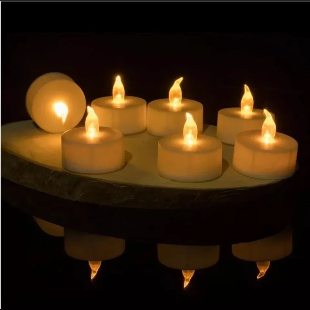 General Electric shaped lights battery