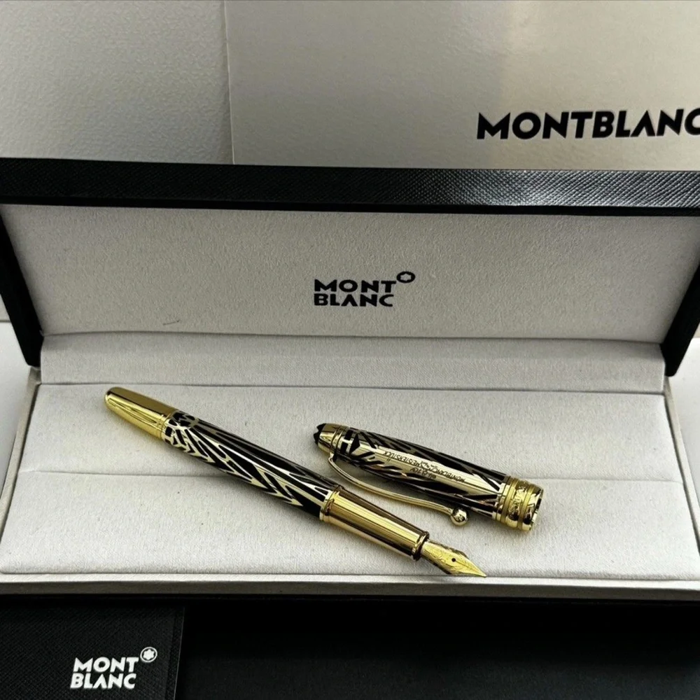 Montblanc sleek pattern zebra
