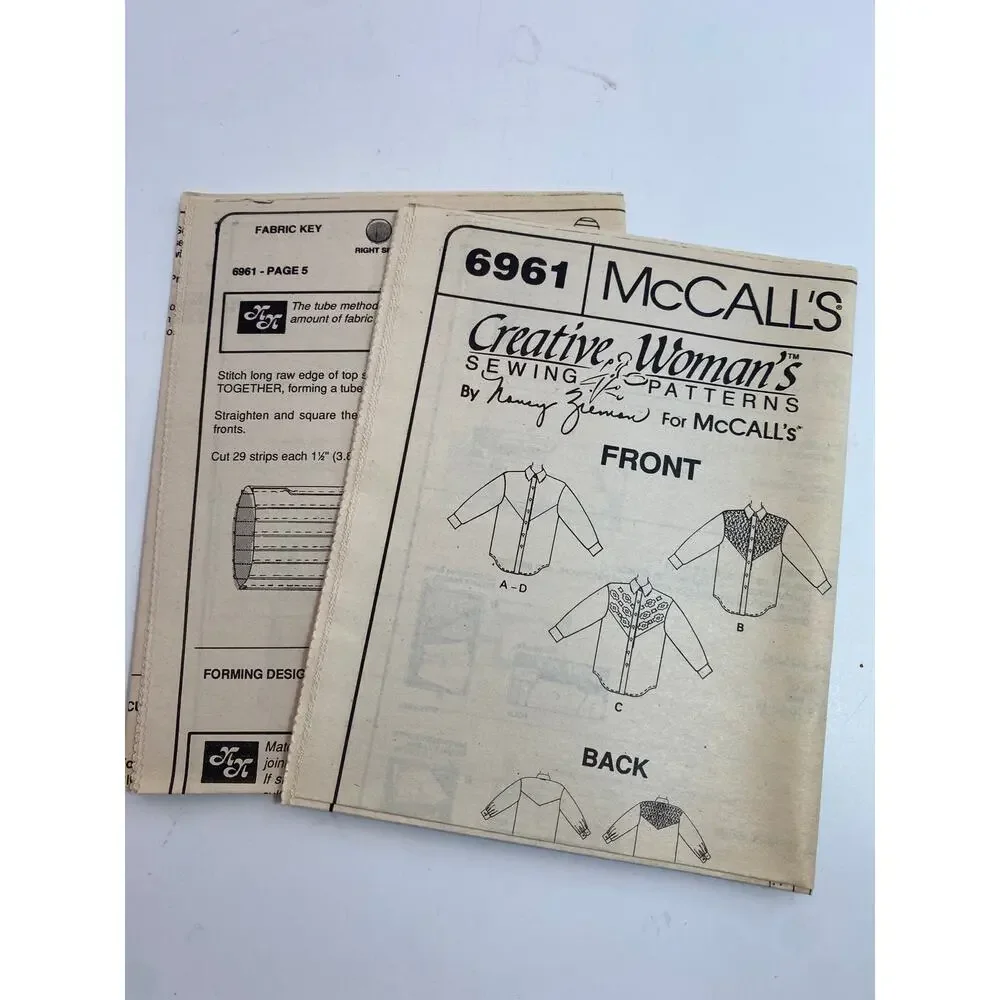 McCalls listing pattern