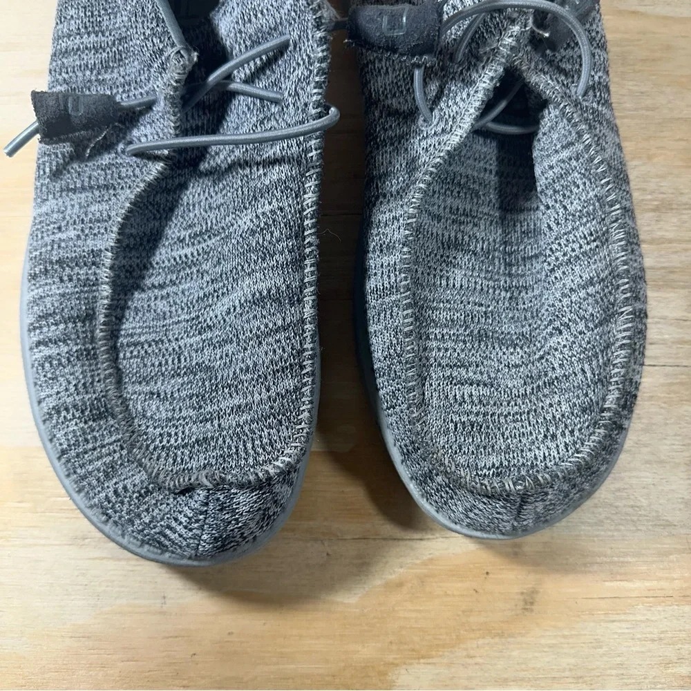 Hey Dude Wally B Sox Gray Loafers Men’s Size 9