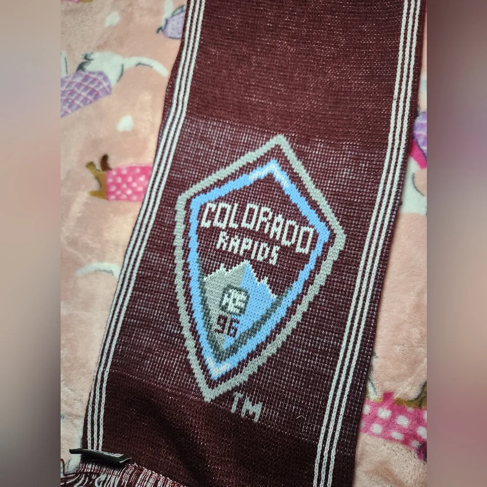 Adidas Colorado Rapids Budweiser Scarf 70 Inches