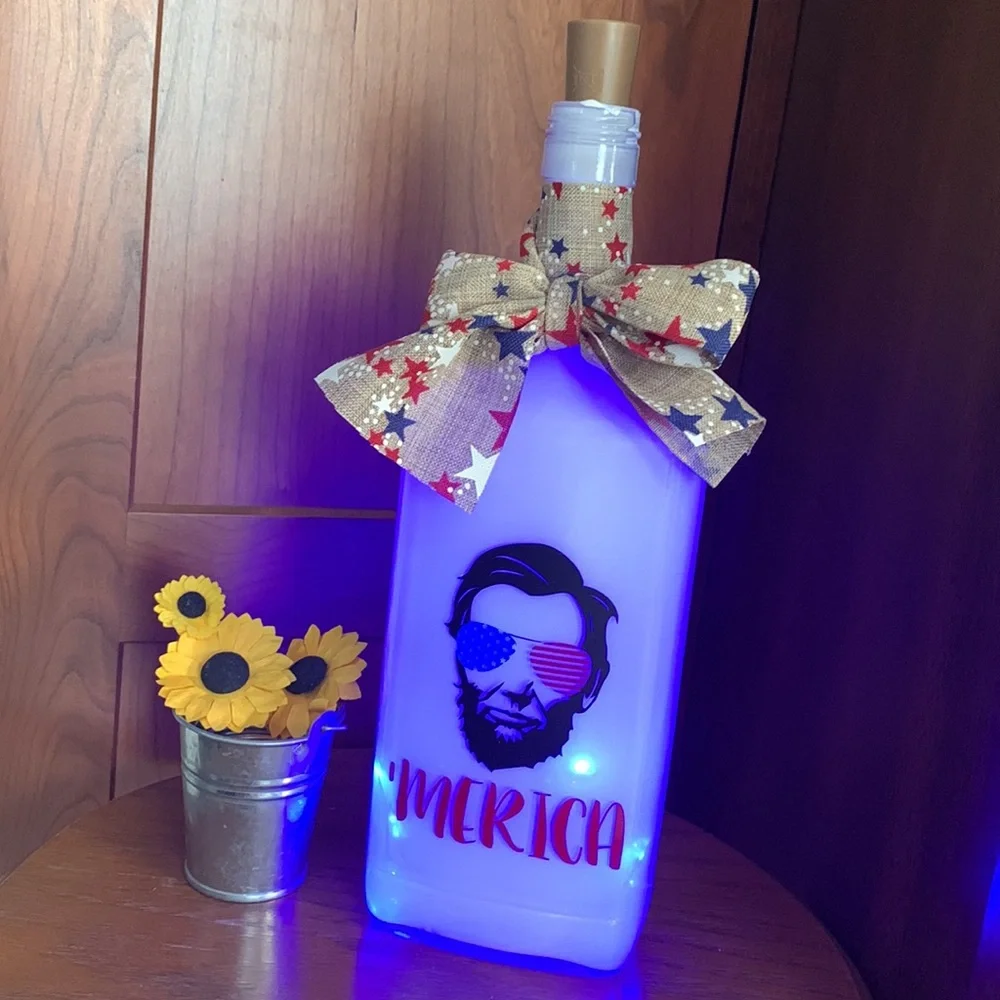 Hand Crafted decorative bottle