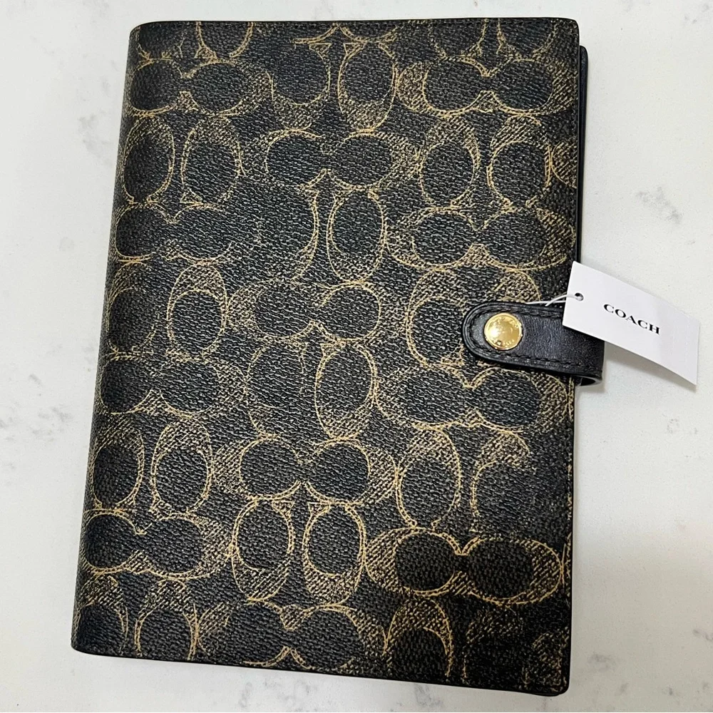 Coach pattern iconic journal