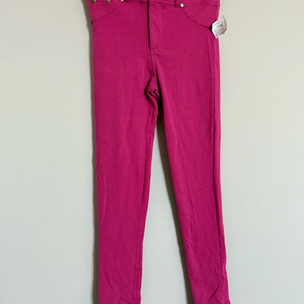 NWT Poor Girl Excellence Pink Skinny Jeggings Girls Size 10/12 Pink Leggings