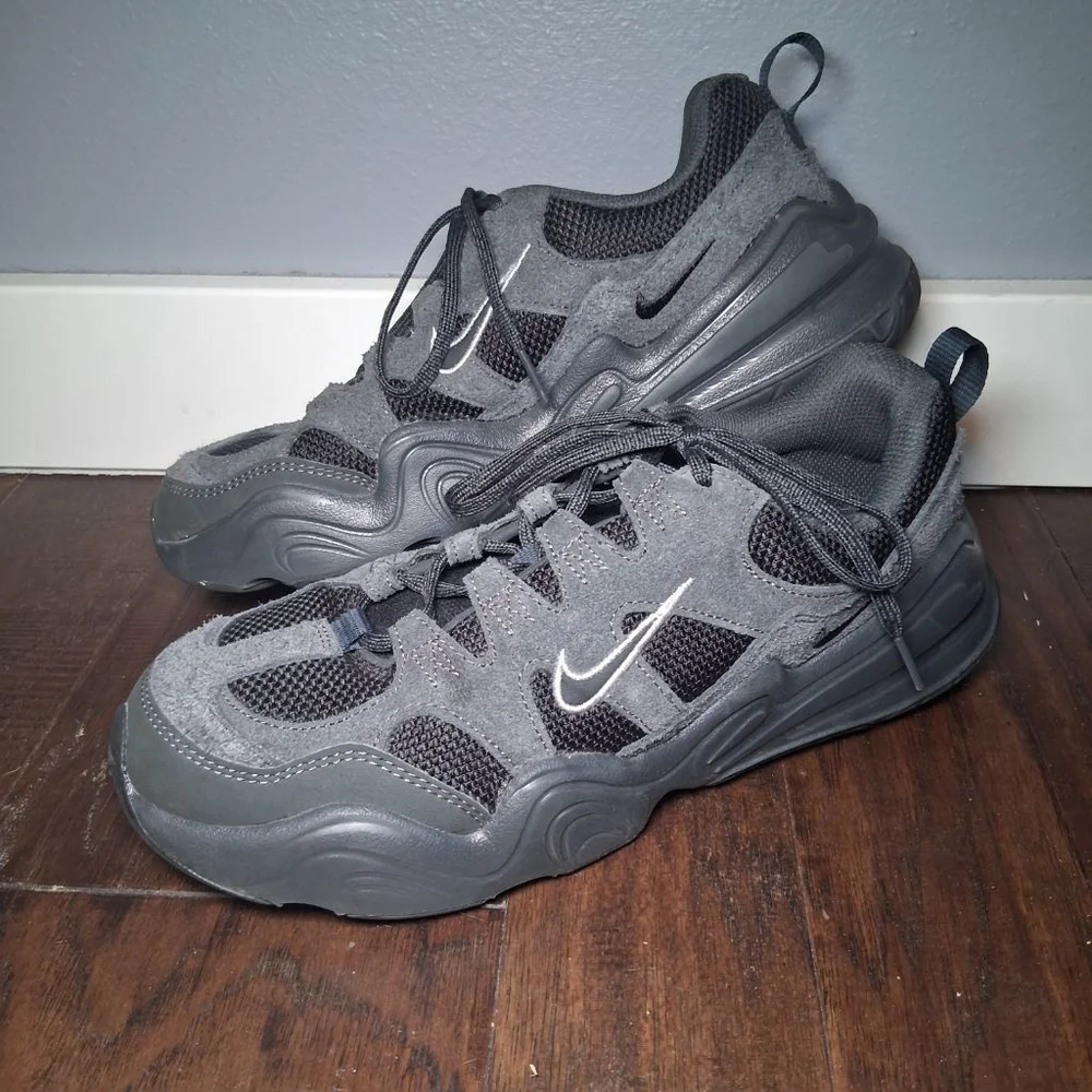 Nike Tech Hera Anthracite Suede Sneakers (DR9761-003)