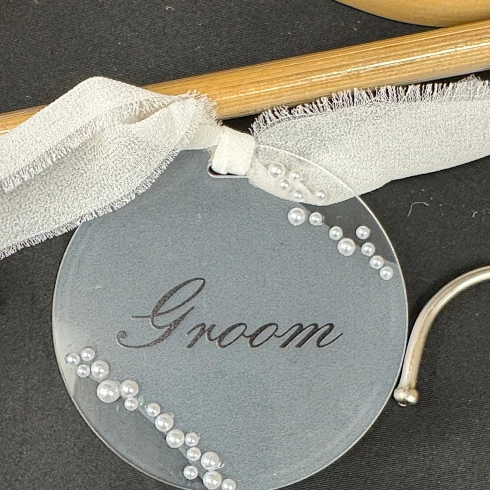Bride & Groom Hangers upgrade your