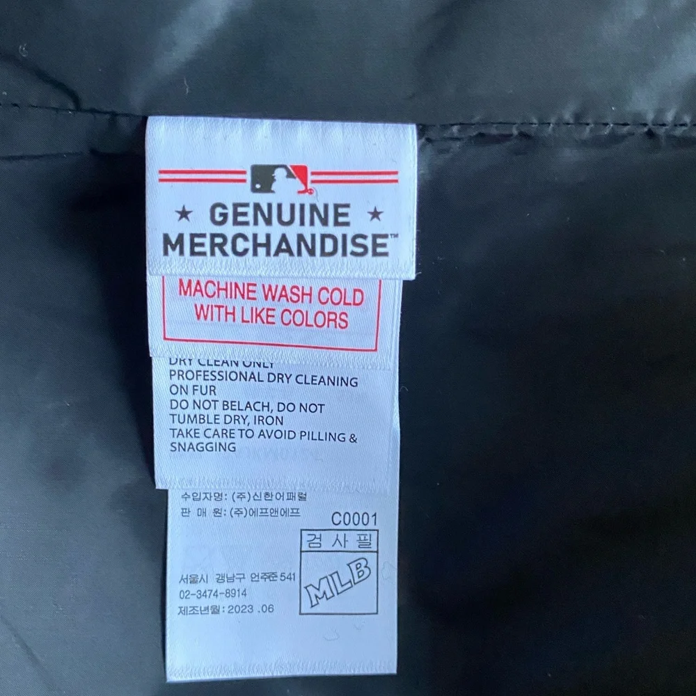 Mlb Genuine Merchandise brand mlb