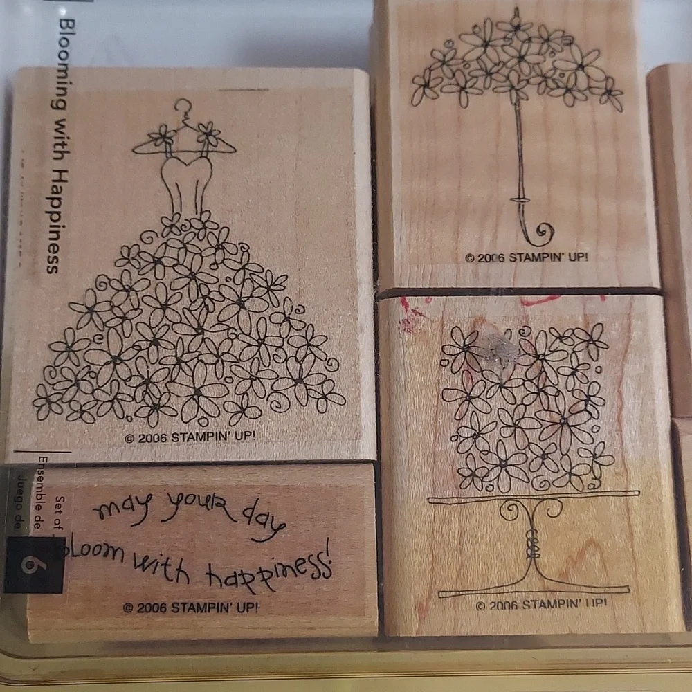 Stampin Up! set gently
