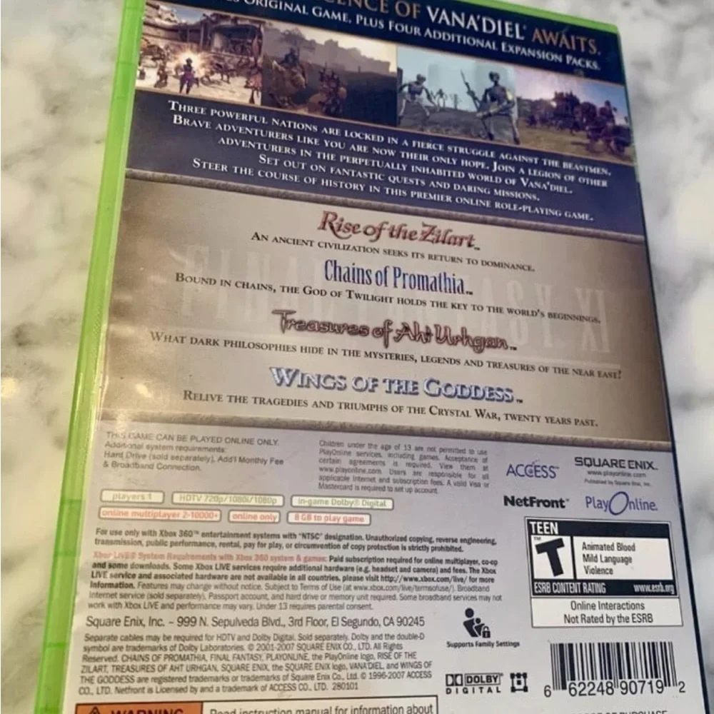 Microsoft game disc