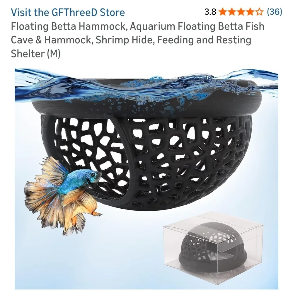 GFThreeD decorative aquarium