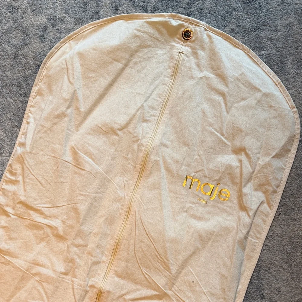 Maje Canvas Garment Bag