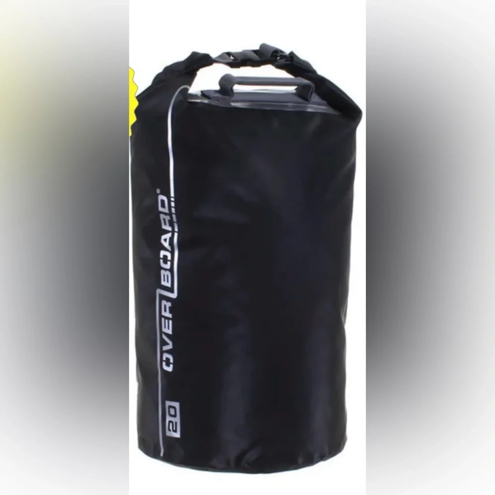 Black Waterproof Dry Bag 20l Overboard