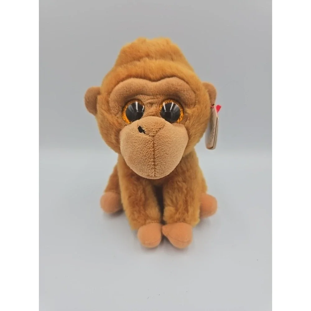 TY Beanie Baby - MONROE the Orangutan (6 inch) - NWT‎ Stuffed Animal Toy