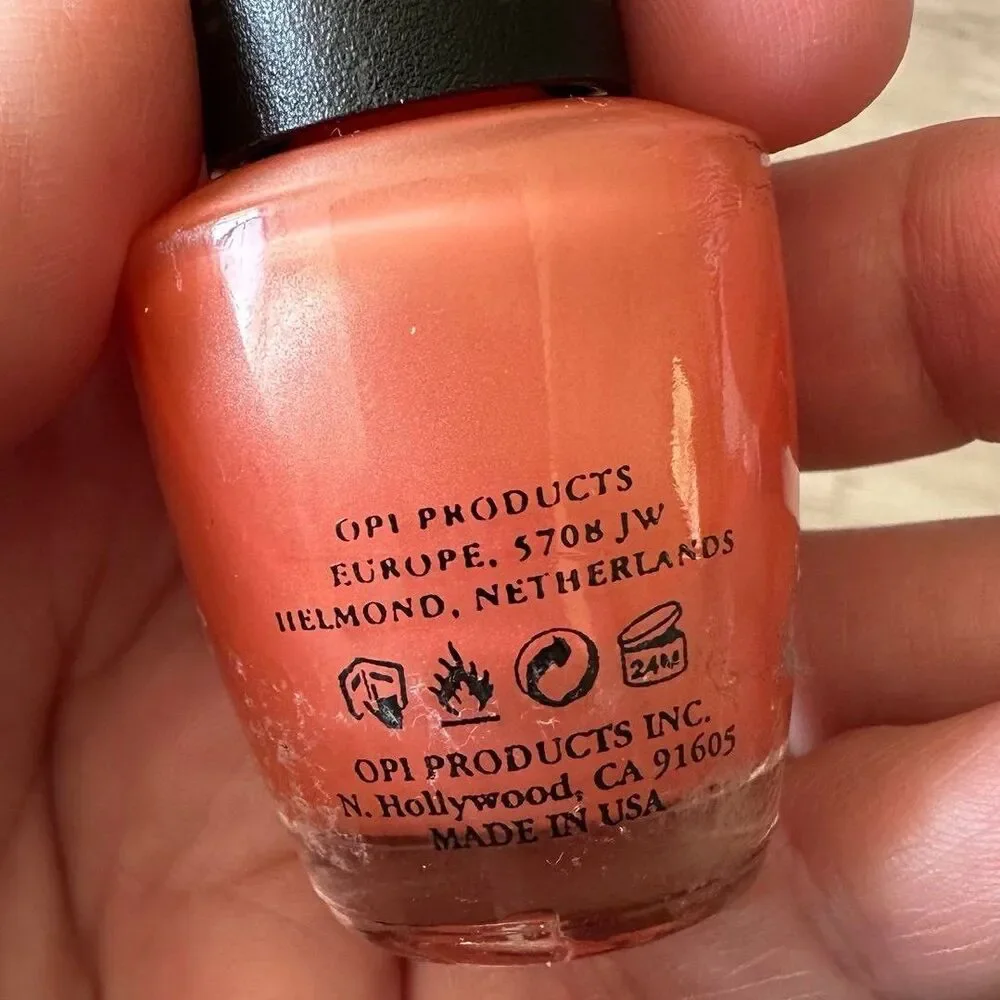 OPI nail lacquer