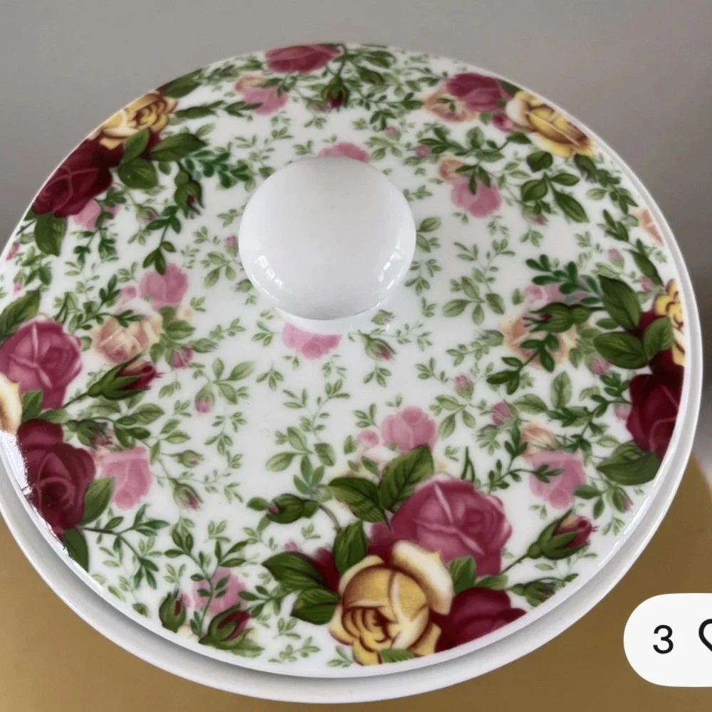 Royal Albert porcelain canister