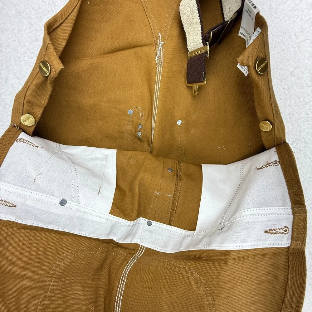 Carhartt 36x30 bib nwt